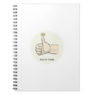 Regel van duim notitieboek