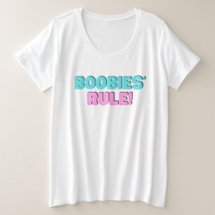 Regel voor hobby's grote maat t-shirt