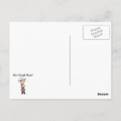 Regel voor meisjes Chefs Briefkaart (Achterkant)