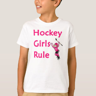 Regel voor ockey Girls T-shirt