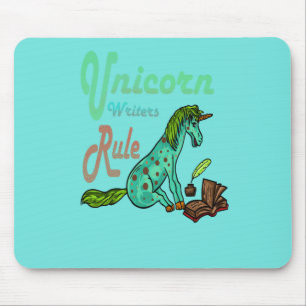 Regel voor Unicorn Writers Muismat