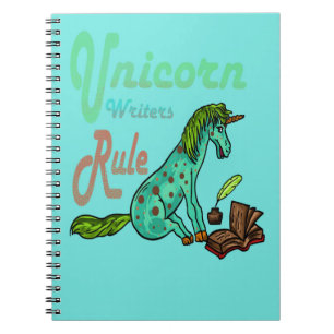 Regel voor Unicorn Writers Notitieboek