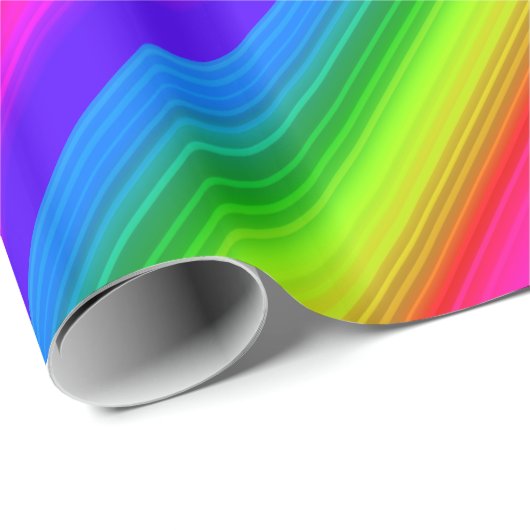 Regelboog Cadeaupapier (Rol Hoek)