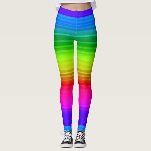Regelboog Leggings (Voorkant)