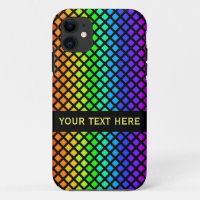 Regelboog van aangepaste iPhone 5-Hoesje-Mate voor