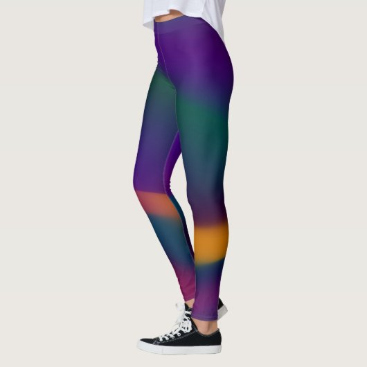 Regelboog van kleuren leggings (Links)