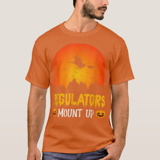 Regelgevers organiseren Funny Halloween Party Witc T-shirt
