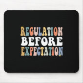 Regelgeving voor verwachting Groovy SPED leraar Muismat (Voorkant)