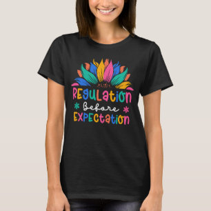 Regelgeving vóór verwachting, neurodiversiteit t-shirt