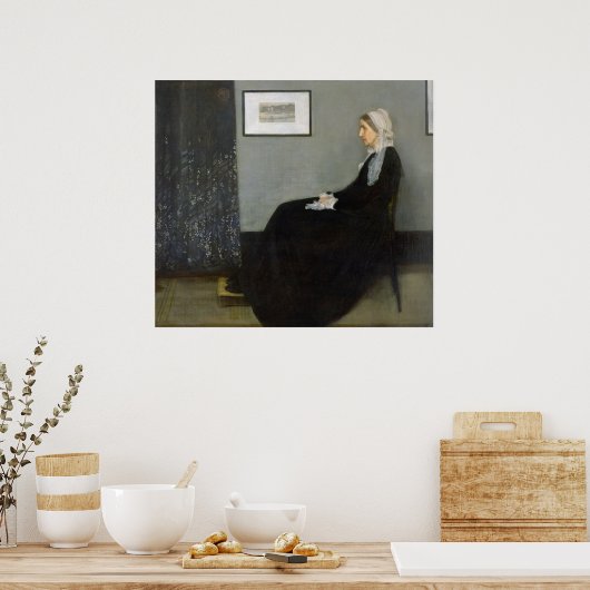 Regeling in grijs en zwart nr. 1 poster (Keuken)