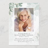 Regeling van de dienst | Foto Eucalyptus Waterverf Programma (Voorkant)