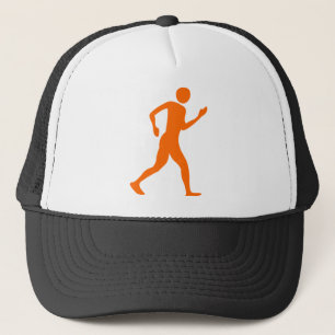 Regelmatig lopen - Oranje Trucker Pet