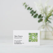 Regelmatig Visitekaartje (Staand voorkant)