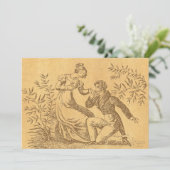 Regelmatige Romance Kaart (Staand voorkant)