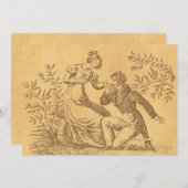 Regelmatige Romance Kaart (Voorkant / Achterkant)