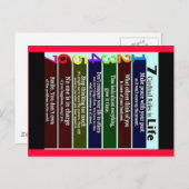 regels, koersen, gezegden briefkaart (Voorkant / Achterkant)