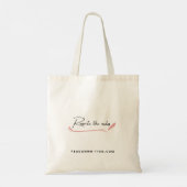 Regels Tote Bag (Achterkant)