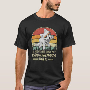 Regels voor de eigenaar van de witte Duitse herder T-shirt