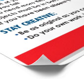 Regels voor de Kunstklas Poster (Hoek)