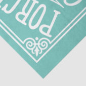 Regels voor de veranda tissuepapier (Detail)