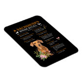 Regels voor het Dachshund-huis Magneet (Rechterzijde)