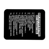 Regels voor het daten van mijn dochter magneet (Horizontaal)