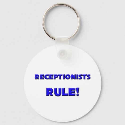 Regels voor receptionisten! sleutelhanger (Voorkant)