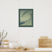 'Regen' 1905 Japanse print van Bertha Lum (Keuken)