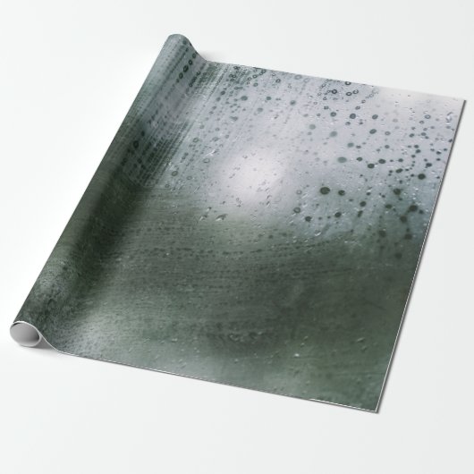 Regen Cadeaupapier (Uitgerold)