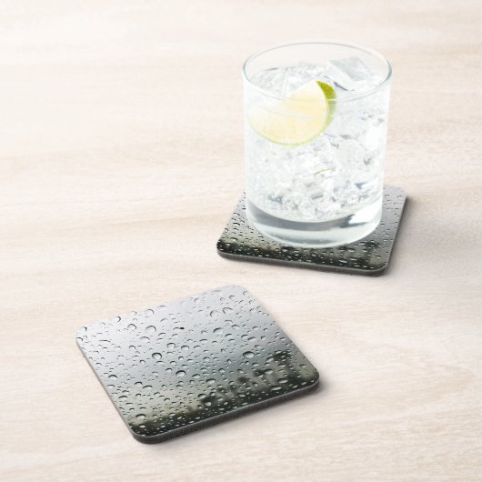 Regen druppelt op het Windshield in Californië Onderzetter (Rechterzijde)