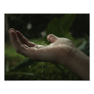 Regen Foto Afdruk