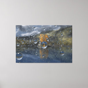 Regen in de Glen Canvas Print