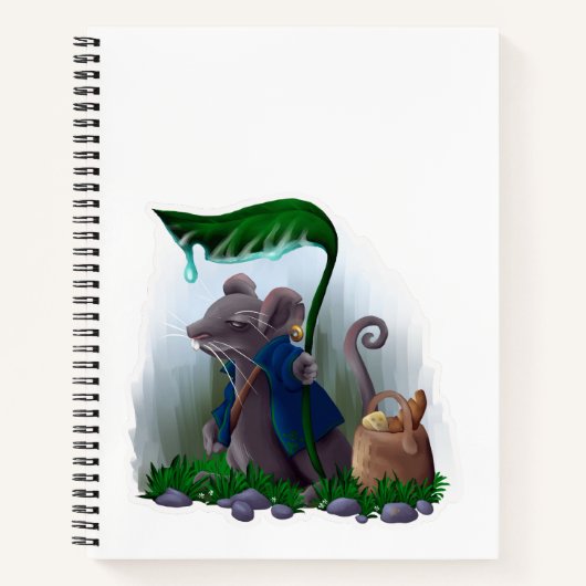 Regen Muis | Notitieboek (Voorkant)