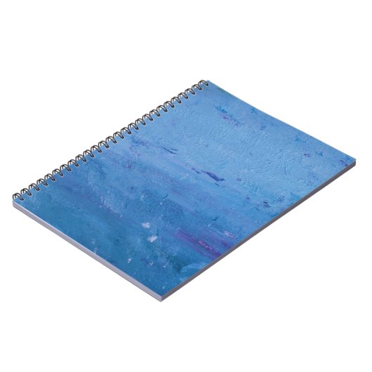 Regen op Lake Notebook Notitieboek (Linkerzijde)