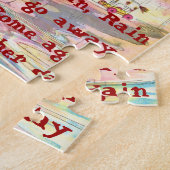 Regen, pijn, pijn legpuzzel (Zijkant)