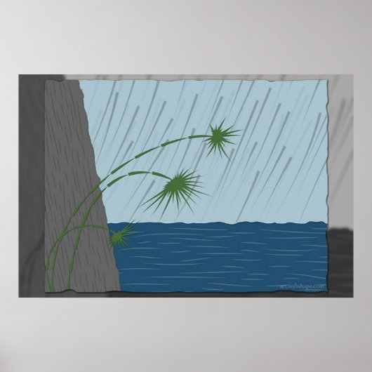 Regen Poster (Voorkant)