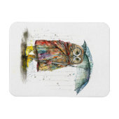 Regen Regen weg weg Magnet Magneet (Horizontaal)