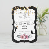 Regen sterren kaart (Staand voorkant)