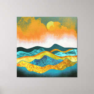 Regen Storm Canvas Afdruk