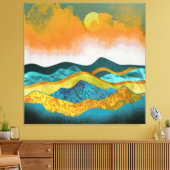 Regen Storm Canvas Afdruk (Insitu (Woonkamer))