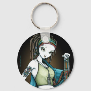 'Regen' Tribale Dreadlock Rain Maker Fae Sleutelha Sleutelhanger