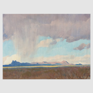 Regen voor de Golf door Maynard Dixon Tissuepapier