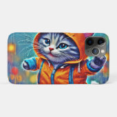 regenachtige dag kat dans Case-Mate iPhone case (Achterkant (horizontaal))