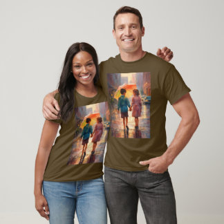 regenachtige Romance T-shirt