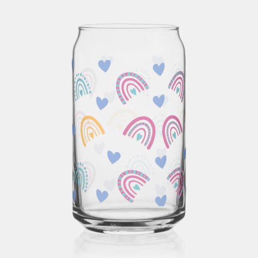 Regenbogen Blikvorm Glas (Voorkant)