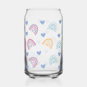 Regenbogen Blikvorm Glas (Links)