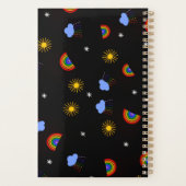 Regenbogen en regenplanner planner (Achterkant)
