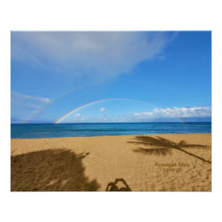 Regenbogen en Zand Perfect Poster