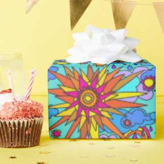 Regenbogen en Zonneschijn Cadeaupapier