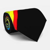 Regenbogen rainbow stropdas (Opgerold)